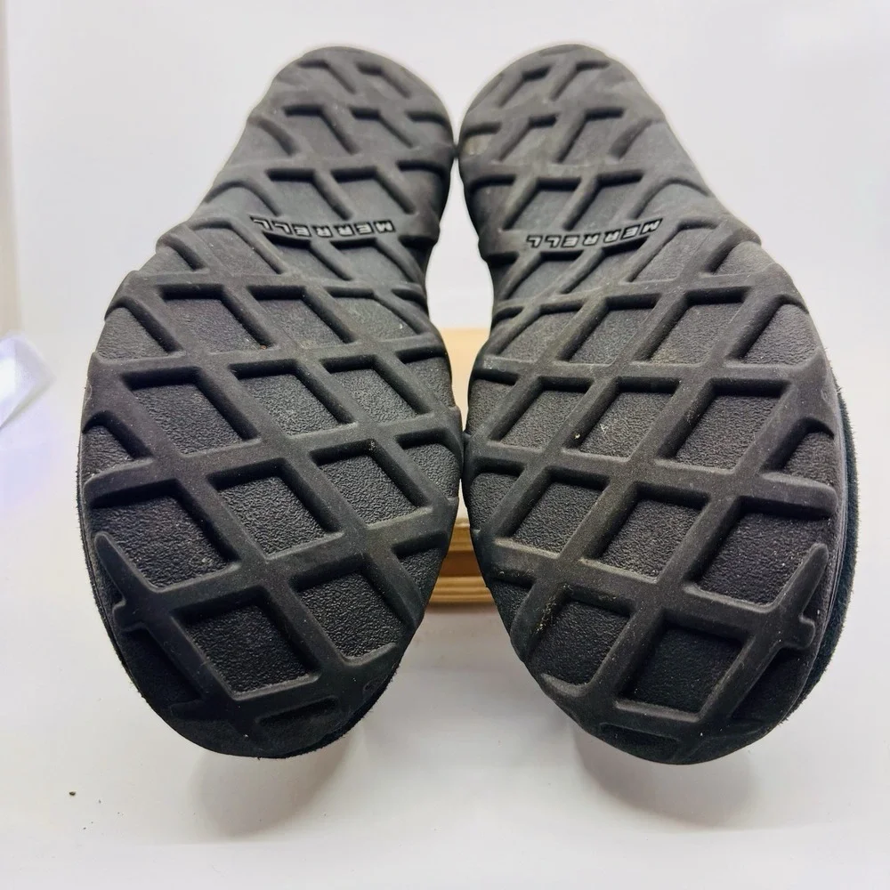 Merrell Jungle Moc Shoes Kids 6.5 Black Slip On Unisex Boys Girls comfort casual